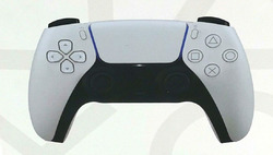 Sony Playstation 5 PS5 DualSense Wireless Gamepad Controller Weiß / Schwarz WN