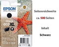 Original Epson 603 603 XL Tinte Patronen Multipack Druckerpatronen Seestern OVP