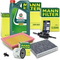 MANN-FILTER INSPEKTIONSPAKET+5L CASTROL MAGNATEC 5W-30 A5 FÜR FORD FIESTA 5