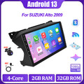 Android 13 Autoradio Apple CarPlay GPS NAVI WIFI 32GB Für Suzuki Alto 2009-2016
