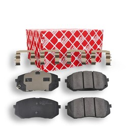 FEBI BILSTEIN Bremsbelagsatz, Scheibenbremse Vorderachse u.a. für HYUNDAI, KIADie Nr.1* für Autoteile: Top-Preis-Leistungs-Verhältnis