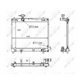 1x Kühler, Motorkühlung NRF 58384 passend für SUBARU TOYOTA