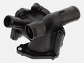 Thermostatgehäuse Kühlmittelflansch für VW Bora Golf IV VR5 V5 AGZ ohne Dichtung