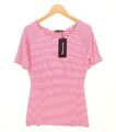 TAMARIS Damen Shirt Ringel Streifen pink weiß Größe 40 42 44 NEU Y10