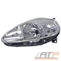 SCHEINWERFER H4 LINKS FÜR FIAT GRANDE PUNTO 199 ALLE BJ 10.05-06.08