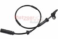 METZGER 2x ABS Sensor Raddrehzahl 09001476/2x IAM für BMW X3 F25 X4 F26 sDrive