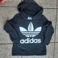 Adidas Damen Hoodie Schwarz Gr. 36
