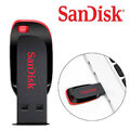 SanDisk USB Stick 16GB, 32GB, 64GB, 128GB Cruzer Blade USB Flasch Drive Speicher