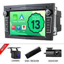 CAM+DVR+DAB+Eonon OPA13 7" IPS Android 13 Autoradio GPS CarPlay RDS App Für Opel