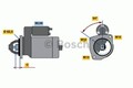 BOSCH Starter Anlasser Startanlage ohne Pfand 0 986 016 530