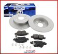 2 BREMSSCHEIBEN 240mm + BELÄGE HINTEN FÜR OPEL ASTRA G 4-LOCH für BOSCH-SYSTEM