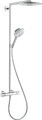 hansgrohe Raindance Select S 300 1jet Showerpipe, mit Thermostat, chrom,