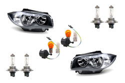 Scheinwerfer passend für BMW 1er E81 E82 E87 E88 09-13 Leu. L R inkl. Stellmotor