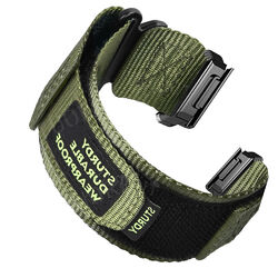Quick Fit Nylon Armband für Garmin Fenix 8 7 6 7X 6X 5X/EPIX Pro/Instinct/Tactix