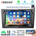 Android 13 Carplay Autoradio GPS Navi RDS +Kam Für Opel Astra H Corsa C D Zafira