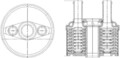 MAHLE CLC 179 000S Ölkühler, Automatikgetriebe für AUDI RENAULT SEAT SKODA VW Au