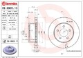 Brembo | 2 Bremsscheiben Coated Disc Line belüftet 280 mm Vorne für JEEP