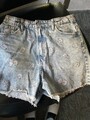 Kurze H&M Jeans Mädchen 158  bestickt mit Blumen super süß leider zu klein 