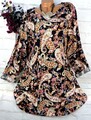 ITALY Shirt Tunika Bluse Kleid Longshirt Top Oversize Viskose   XXL 46 48 50
