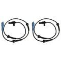 2X TEXTAR ABS-SENSOR RADDREHZAHL ABS-FÜHLER HINTEN passend für PEUGEOT 206 206+ 