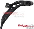 Metzger 58107202 Lenker für Radaufhängung Querlenker Lenker für Mini 