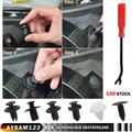 100Tlg Auto KFZ Spreiznieten Sortiment Autotür Stoßstangen Befestigung Clips Set