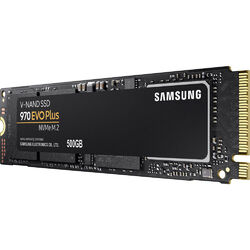 Samsung 970 EVO Plus 500 GB Interne M.2 PCIe NVMe SSD 2280 M.2 NVMe PCIe 3.0 ...