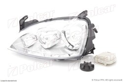 Scheinwerfer Set Inkl. Birnen für Opel Combo Corsa C 2003-2012 20-0424-15-2