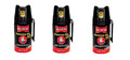 3xBALLISTOL Pfeffer-KO FOG Pfefferspray Tierabwehr Abwehrspray Schutzspray 40ml