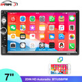 Doppel 2Din 7" Autoradio Stereo Touch Screen BT MP5 Player Video USB FM AUX IN