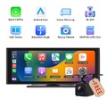 CAM+ Kabellos CarPlay Android Auto 10,26" IPS Tragbares Autoradio Bluetooth Navi