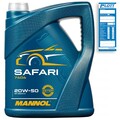 5L Mannol Safari 20W-50 Motorenöl API SN/CH-4 20W50 Universal ÖL für Oldtimer