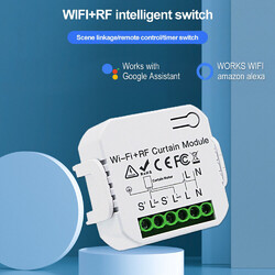 Smart Wifi Rolladenschalter Vorhangschalter mit Touch Schalter APP Steuerung DHL
