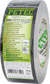 Petec Uni-Gewebeband Schwarz 48 mm X 50m