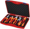 KNIPEX 00 21 15 Werkzeug-Box "RED" Elektro Set 2 7-teilig 275 mm