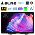 13.1 Zoll Autoradio 4+64GB Wifi DSP Carplay 2K Für S-Max MK2 Ford Edge 2015-2022