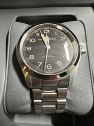 HAMILTON Khaki Field Automatic Top Zustand Mit Box Und Handbuch