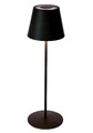 Voss LED Tischleuchte Lys 38 cm schwarz Farbwechsel Dimmfunktion Touch Lampe