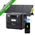 FOSSiBOT F2400 Tragbare Solargenerator 2048Wh 2400W Powerstation+200W Panel XT90