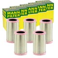 5x MANN-FILTER C 1145/6 LUFTFILTER 5-STÜCK!