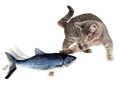 Katzenspielzeug "Flippity Fish" - zappelfisch & Angel bewegungssenor TV Werbung