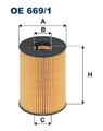 Filtron OE 669/1 Ölfilter passend für NISSAN OPEL RENAULT RENAULT TRUCKS Schmier