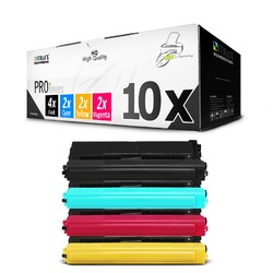 10x MWT PRO Patrone XXL kompatibel f�r Brother MFC-L-8900-CDW HL-L-8360-CDW