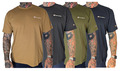 Champion T-shirt braun schwarz olive grün navy blau weiß small Logo Basic Herren