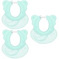  3 stücke Baby Shampoo Dusche Visier Schild Safe Einstellbar Badenohr Schutz Hut