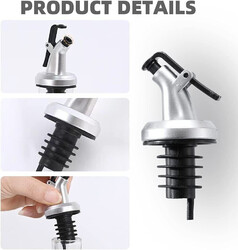 10X Ausgießer Flaschenausgießer Schnapsausgießer Essig Öl & Wein Getränke Küche