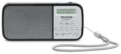 TechniSat TechniRadio RDR DAB+, FM Radio Tragbar  Silber