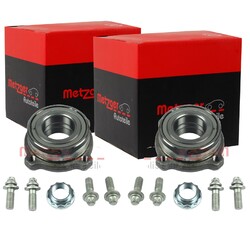 2X METZGER RADLAGER-SATZ HINTEN PASSEND FÜR BMW X5 X6 LINKS+RECHTS | WM 6618