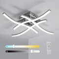 LED Deckenleuchte Schlafzimmer Wohnzimmer Flur Küche Deckenlampe 3000/4500/6500K