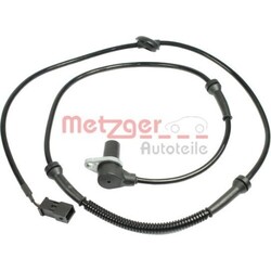 1x Sensor, Raddrehzahl METZGER 0900889 passend für AUDI